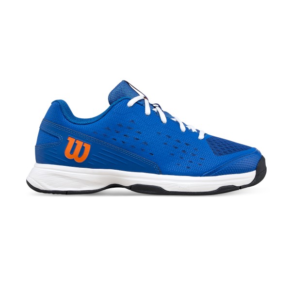 Wilson Rush Pro Jr L blau Kinder Tennisschuhe