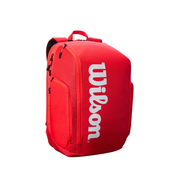 Wilson Super Tour Backpack rot Tennisrucksack