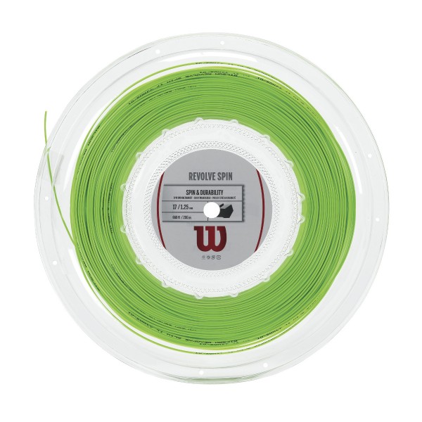 Wilson Revolve Spin Grün Saitenrolle 200m