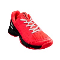 Wilson Rush Pro Junior L pink rot Kinderschuhe Wilson Rush Pro Junior L pink rot Kinderschuhe