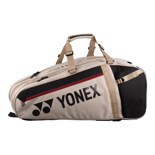 Yonex Gearlogic Racquet Bag 12er Tennistasche beige