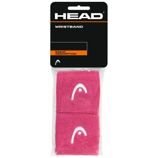 Head Wristband 2,5' Schweißband pink 2er