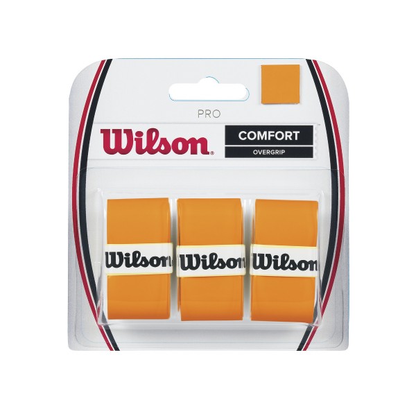 Wilson Pro Overgrip orange 3er