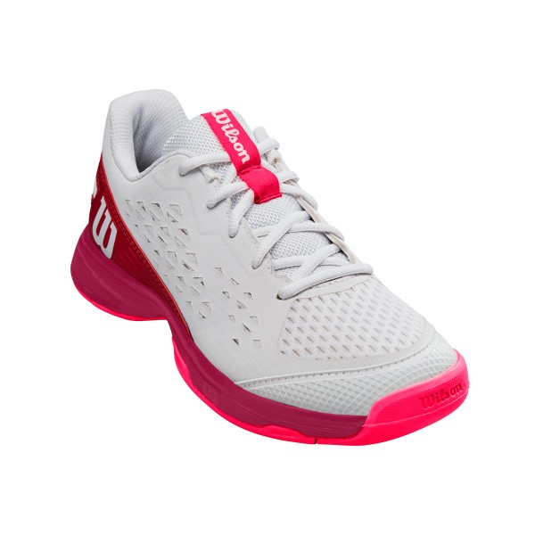 Wilson Rush Pro Junior white pink Kinderschuhe