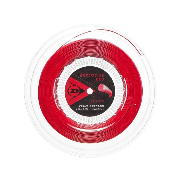 Dunlop Explosive Red 200m Tennissaite