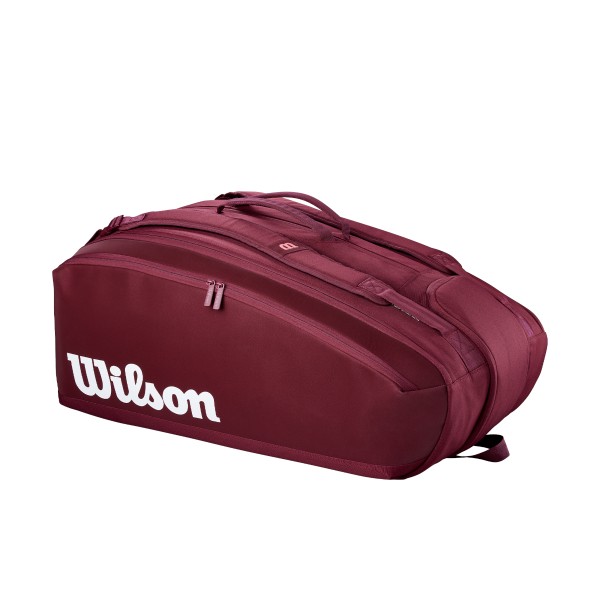 Wilson Defyer 15 Pack Tennistasche bordeaux