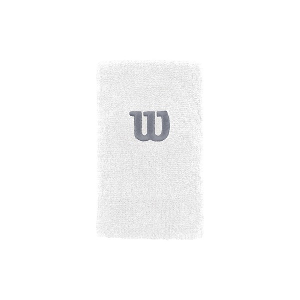 Wilson Extra Wide Schweißband weiß