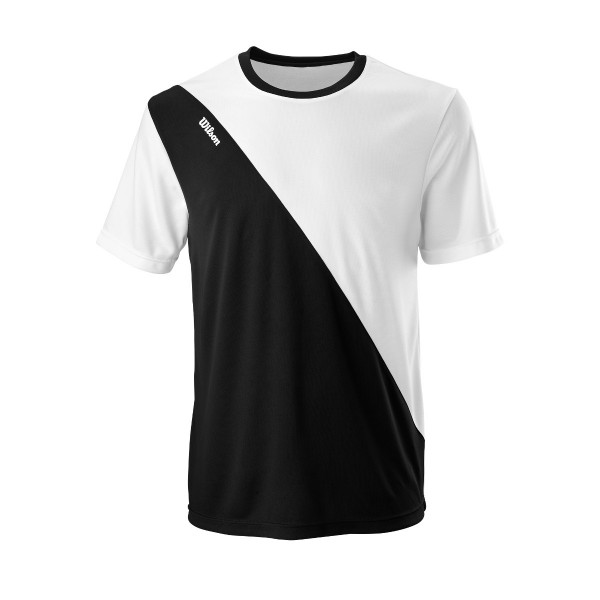 Wilson Team II Crew Tennisshirt schwarz