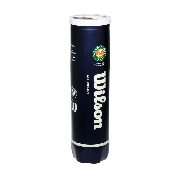 Wilson Roland Garros All Court 4er Dose Tennisbälle