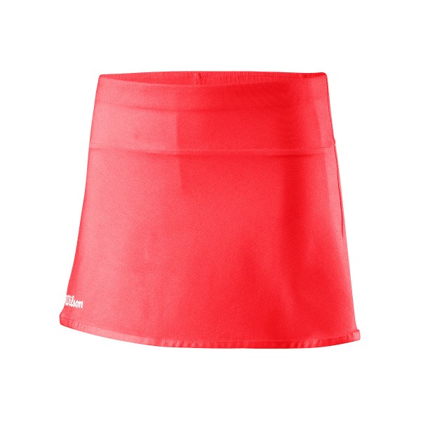 Wilson Team II 11 Skirt Mädchen Tennisrock coral