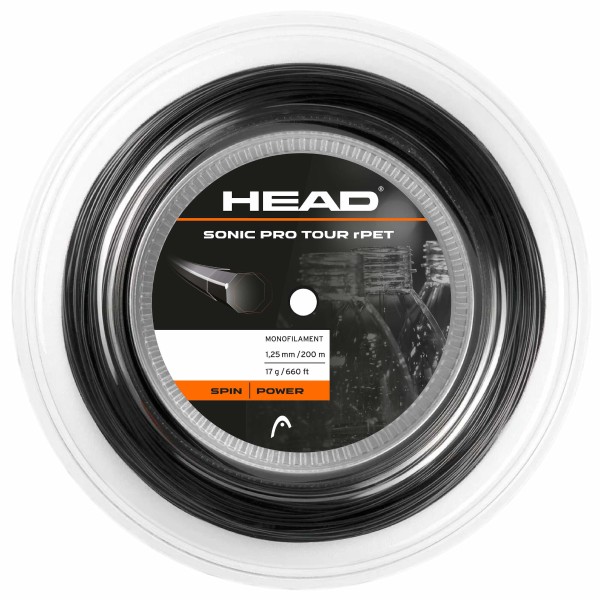 Head Sonic Pro Tour rPET 200m Saitenrolle