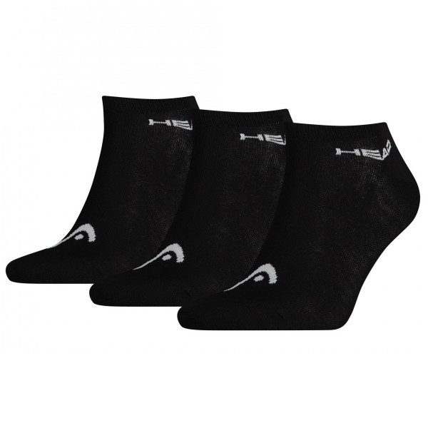 Head Sneaker Socken schwarz 3er Pack