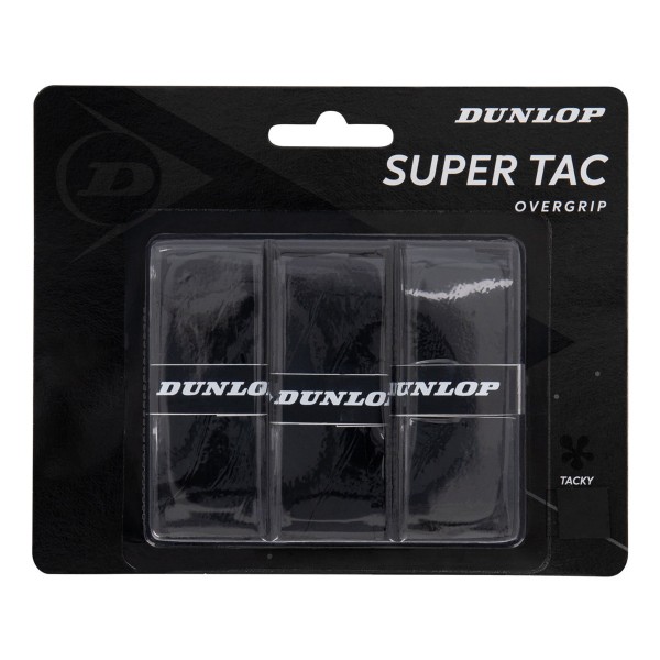 Dunlop Super Tac 3er schwarz