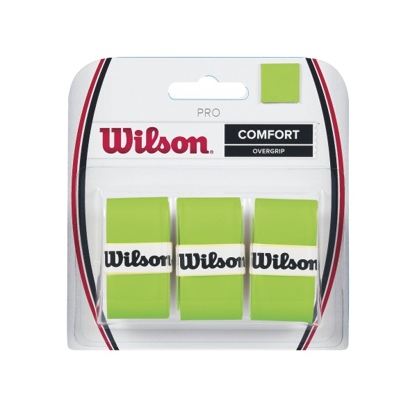 WilsoN Pro Overgrip green 3er