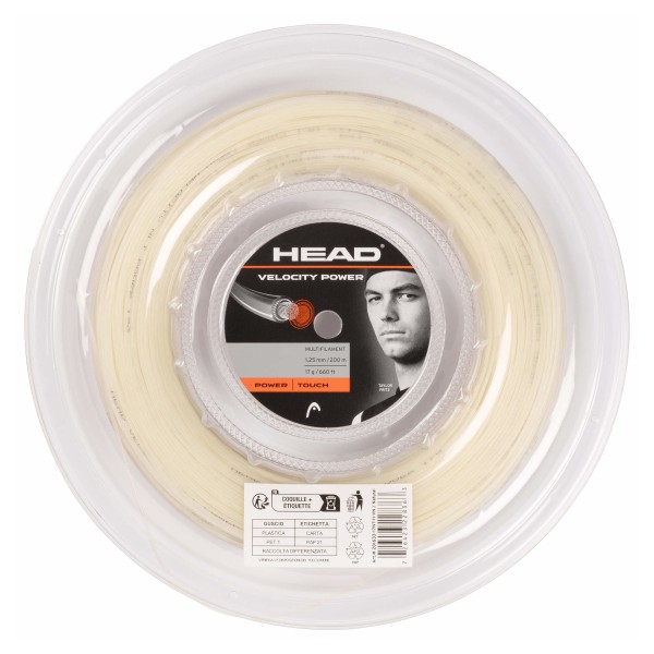 Head Velocity Power 200m natur Saitenrolle