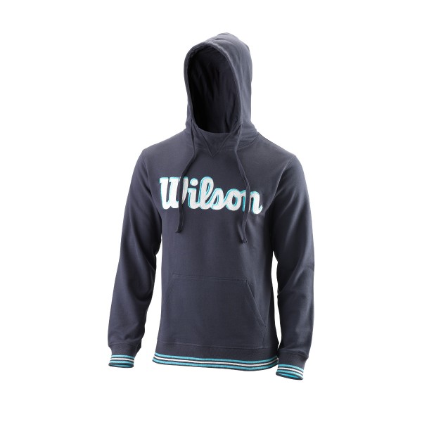 Wilson Chi Script Hoody Herren blau