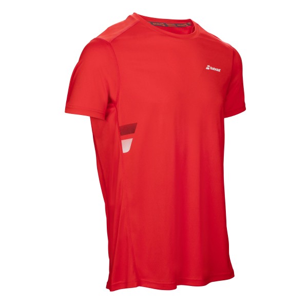 Babolat Flag Tee Shirt Boys rot