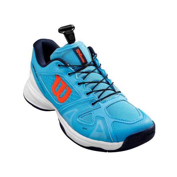 Wilson Rush Pro QL Kinderschuhe blau