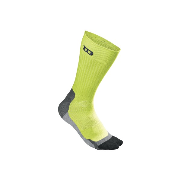 Wilson Herren High-End Crew Tennissocken Gr. 43-46 grün