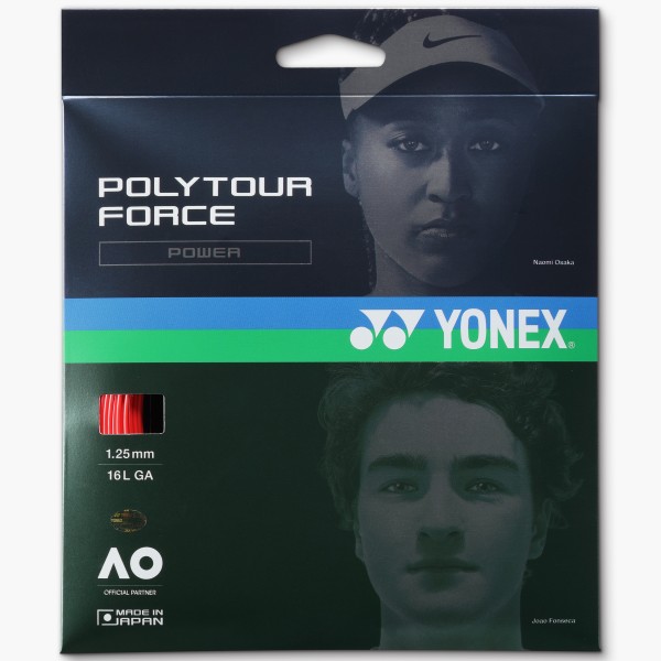 Yonex Poly Tour Force Saitenset rot
