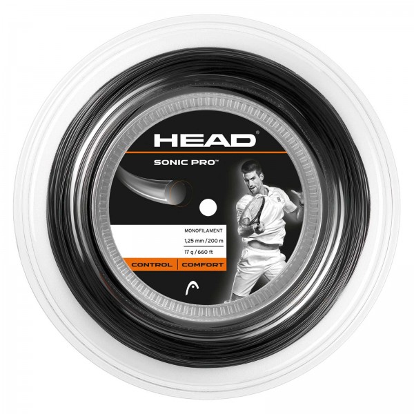 Head Sonic Pro 200m schwarz Saitenrolle