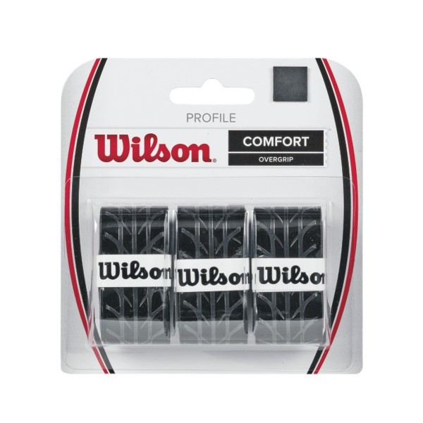 Wilson Profile Overgrip 3er schwarz