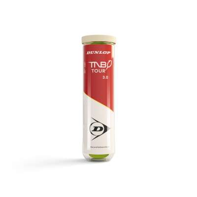 DUNLOP Fort Turnier Tischtennisbälle 3-Sterne – 3er Pack, ITTF-zugelassen, 40 Mm Durchmesser