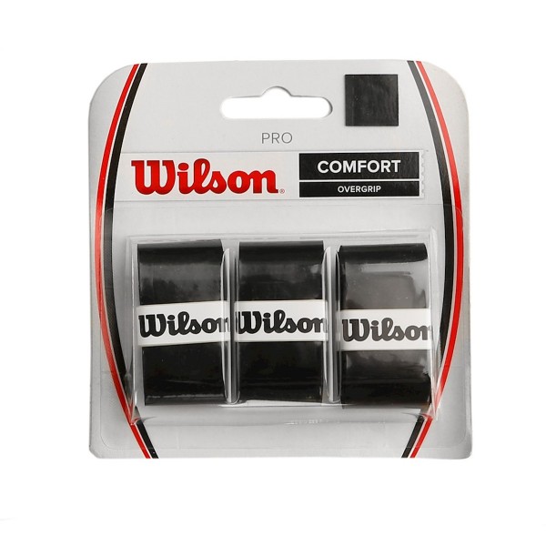 Wilson Pro Overgrip 3er schwarz