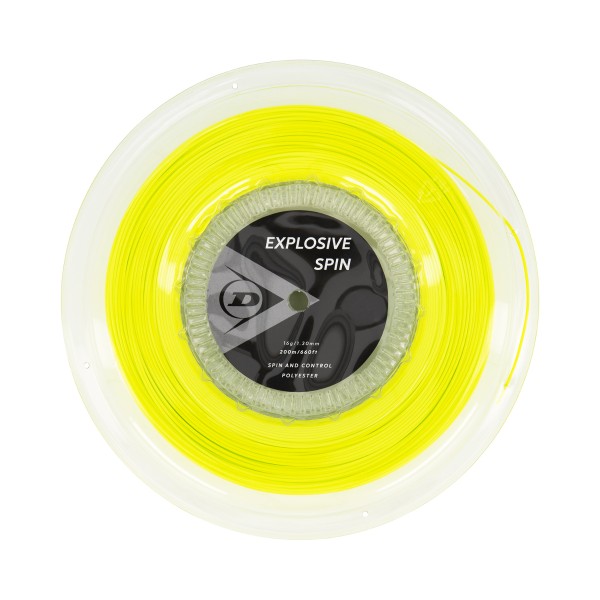 Dunlop Explosive Spin Saitenrolle gelb