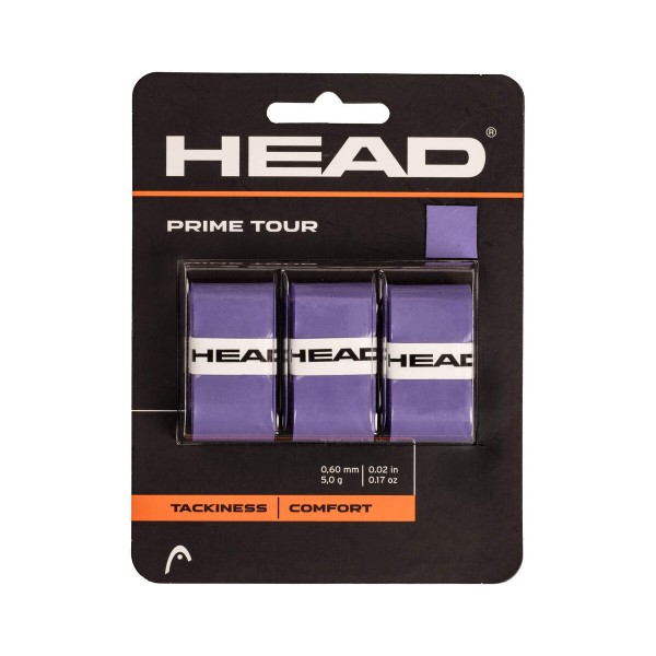 Head Prime Tour 3er lila Griffbänder