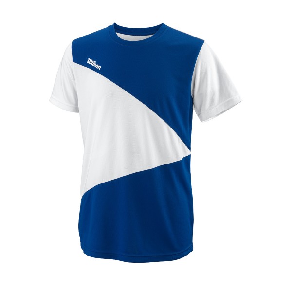 Wilson Team II Triangle Crew Boys Shirt blau