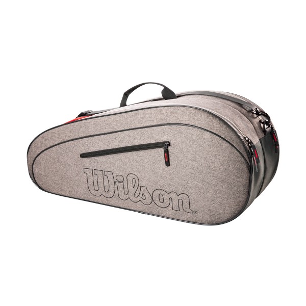 Wilson Team 6 Pack Tennistasche grau