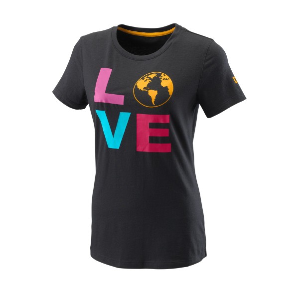 Wilson Love Earth Tennisshirt Damen