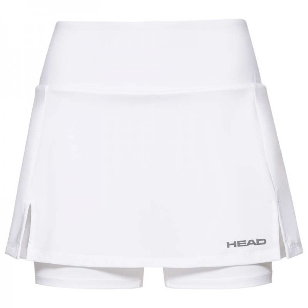 Head Club Skirt Girls Tennisrock weiß