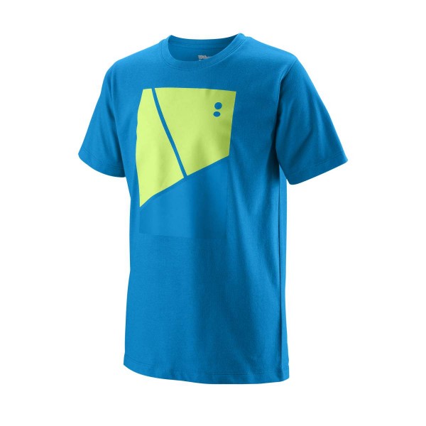 Wilson Tramline Tech Tee Boys Tennisshirt