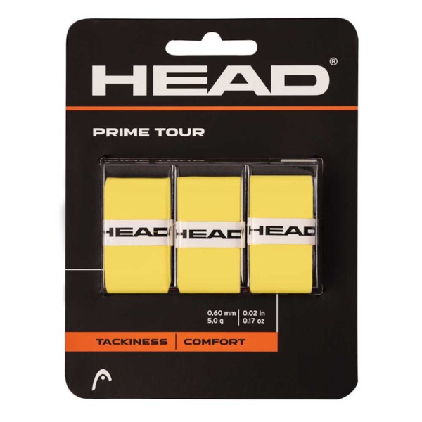 Head Prime Tour Overgrip 3er Pack gelb
