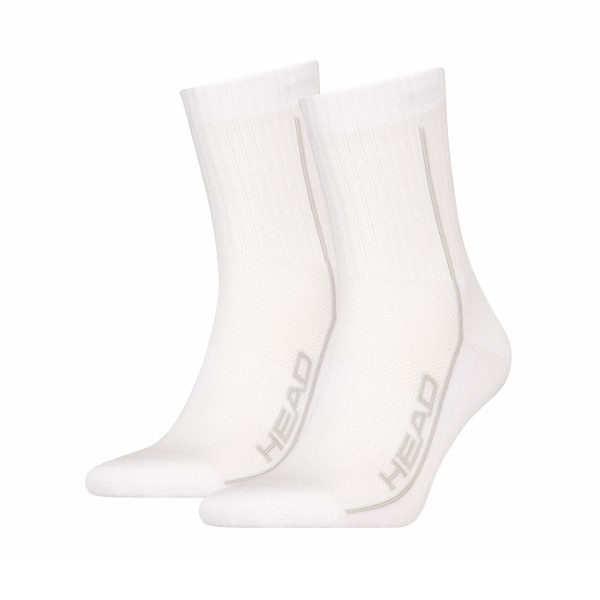 Head Performance Tennis Socken weiß 2er Pack