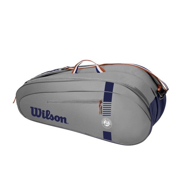 Wilson Roland Garros Team 6 Pack grau