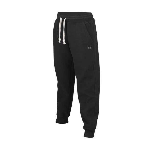 Wilson Cotton Pant Boys schwarz