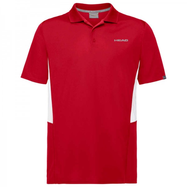 Head Club Polo Herren rot