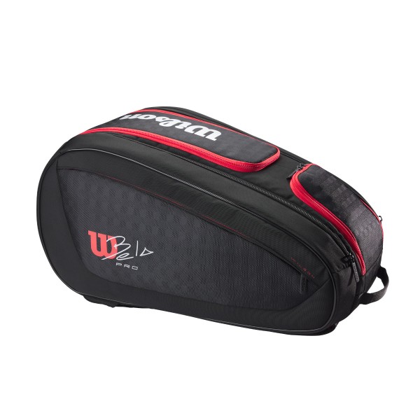 Wilson Bela V3 Padel Bag schwarz Padeltasche