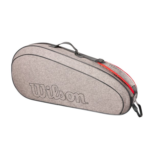 Wilson Team 3 Pack Tennistasche grau