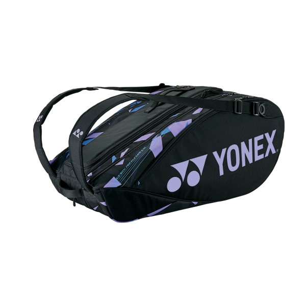 Yonex Pro 9 Pack Racketbag Tennistasche schwarz lila