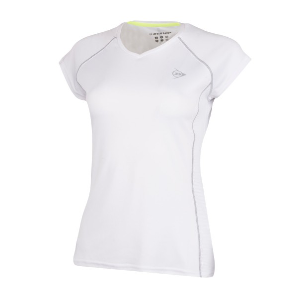 Dunlop Club Crew Girls weiß Tennisshirt