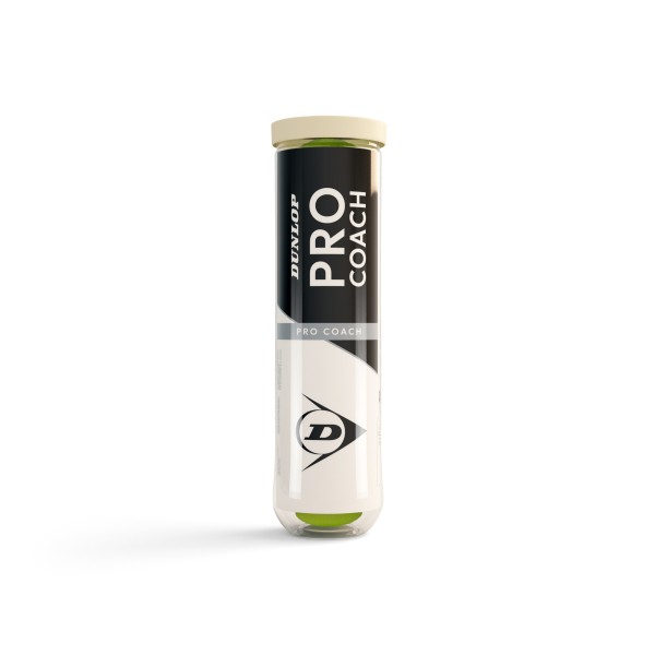 Dunlop Coach Pro 4er Dose Tennisbälle