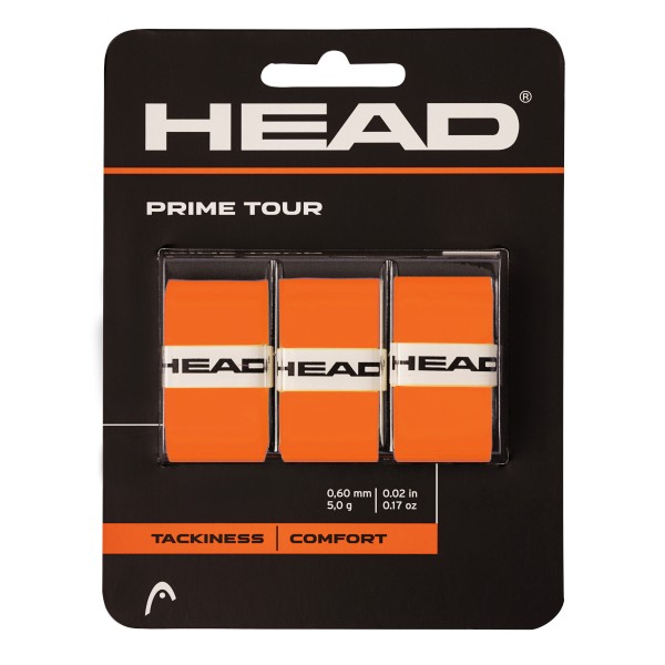 Head Prime Tour 3er orange Griffbänder
