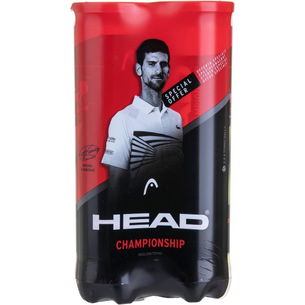 Head Championship 2x4er Dose Tennisbälle