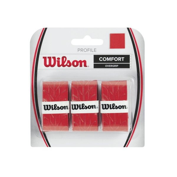 Wilson Profile Overgrip 3er rot