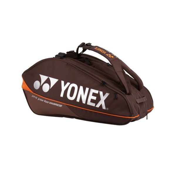 Yonex Pro Racquet Bag 9 Pack Tennistasche espresso brown