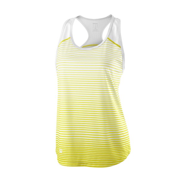 Wilson Striped Tank Girls gelb